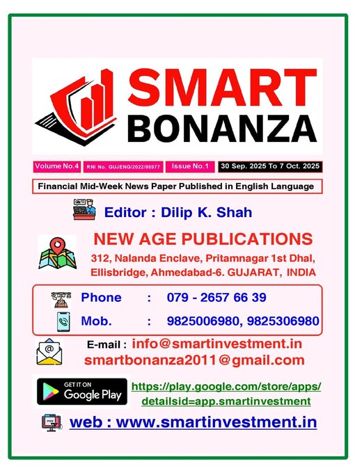 Title details for Smart Bonanza Financial Weekly English by New Age Publications Pvt. Limited - Available